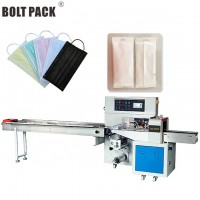 Automatic mouth-muffle mask packing machine for pacakaing